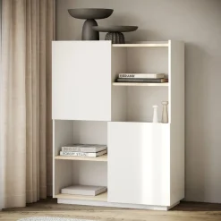 Temahome Highboard Nina eichefarbig, weiss Online