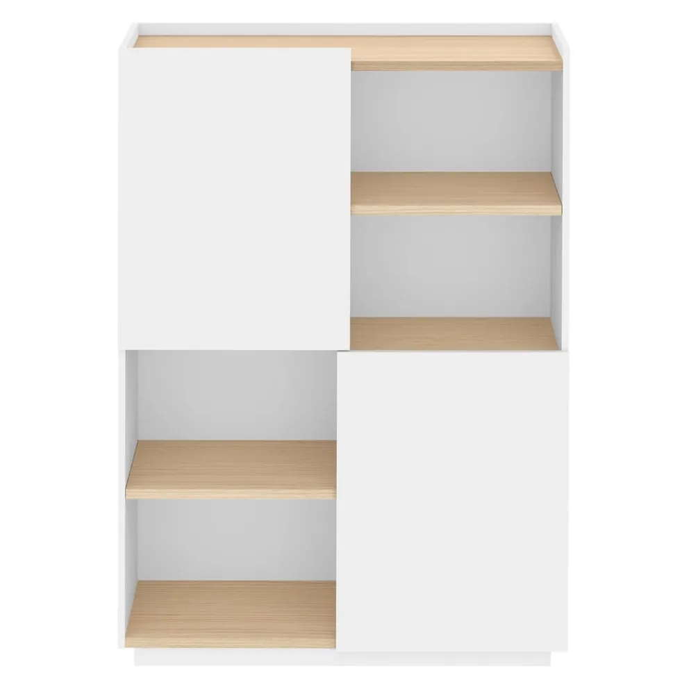 Temahome Highboard Nina eichefarbig, weiss Online