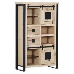 Ambia Home Highboard Oak Island eichefarbig Online