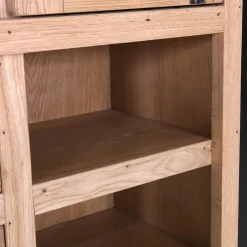 Ambia Home Highboard Oak Island eichefarbig Clearance