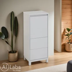 PAIDI Highboard Olli kieselgrau