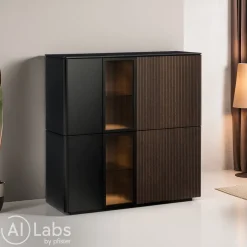 Edition Highboard Ron schwarz Best