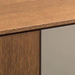 Edition Highboard Ron eichefarbig, taupe Hot