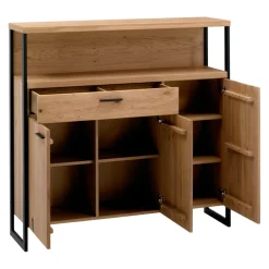 edy&liv Highboard Salerno eichefarbig Outlet