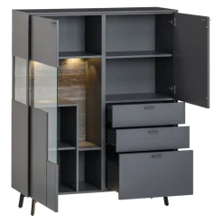 Venjakob Highboard Sentino 3000 36 Schiefergrau Best