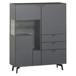Venjakob Highboard Sentino 3000 36 Schiefergrau Hot