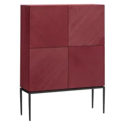 Ambia Home Highboard Sumatra dunkelrot Discount