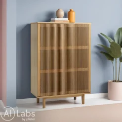 Lomoco Highboard Tiber eichefarbig New