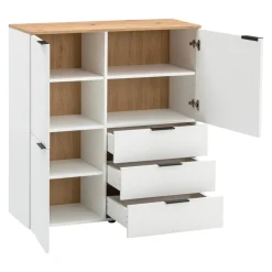one Highboard Weber weiss Outlet