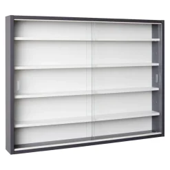 MID.YOU Hängevitrine Collecty grau, weiss Outlet