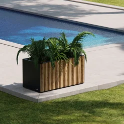 Herstera Hochbeet Deco Planter schwarz Outlet