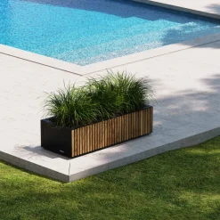 Herstera Hochbeet Deco Planter schwarz Hot