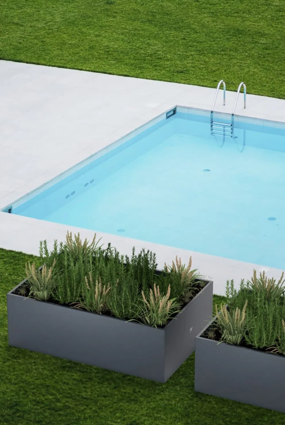 Herstera Hochbeet Metal Planter anthrazit Outlet