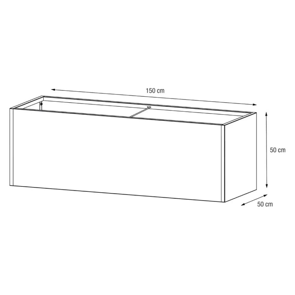 Herstera Hochbeet Metal Planter anthrazit Online
