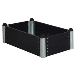 PLUS Hochbeet Pipe schwarz Outlet