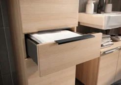 MID.YOU Hochschrank Lavega eichefarbig Outlet