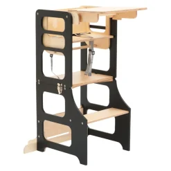 Duck Woodworks Hochstuhl Gauja schwarz Discount