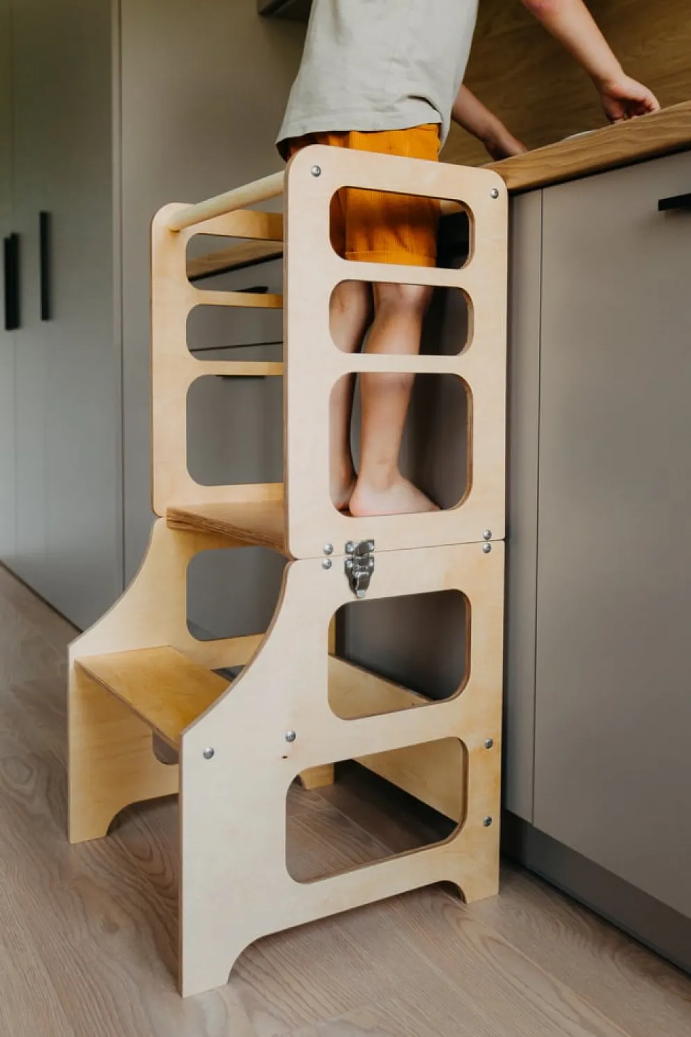 Duck Woodworks Hochstuhl Gauja naturel