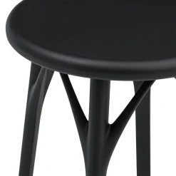 KARTELL Hocker A.I. Stool Light schwarz