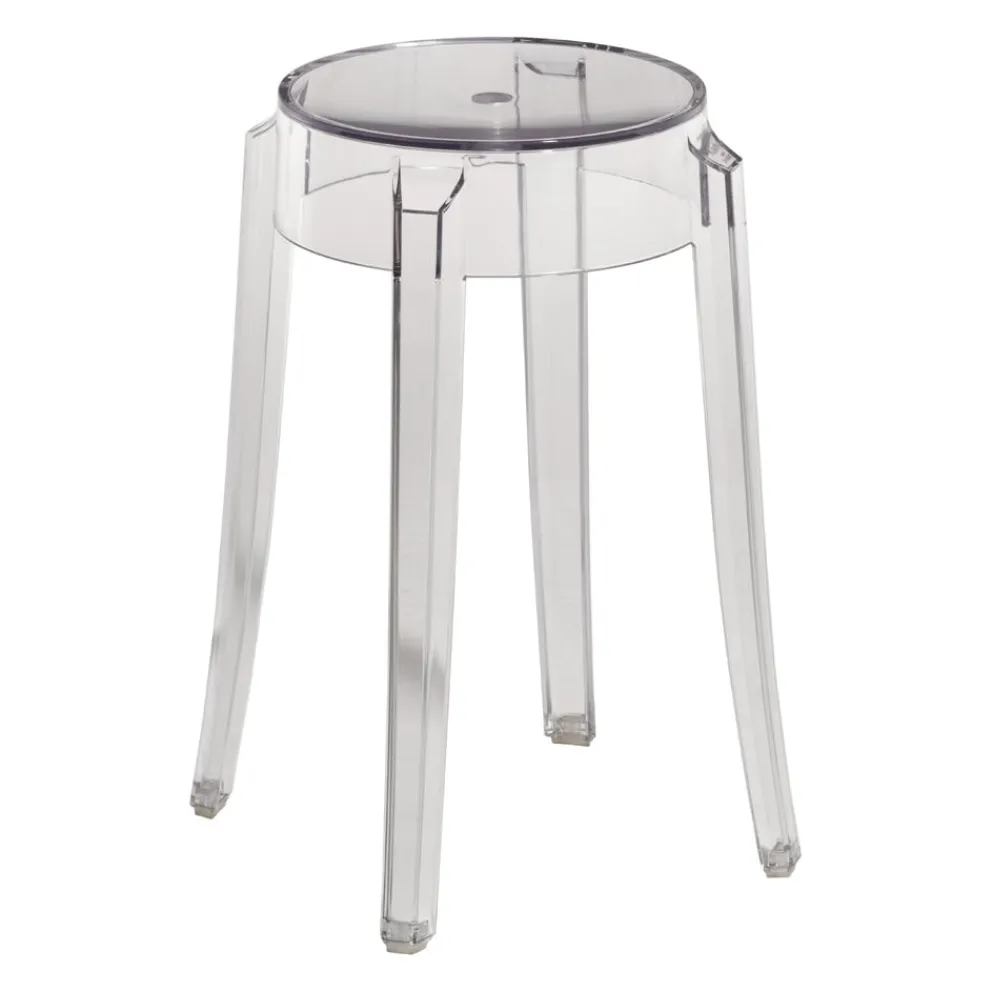 KARTELL Hocker Charles-Ghost B4 / glasklar
