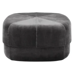 Normann Copenhagen Hocker Circus JAB City Velvet grey Sale