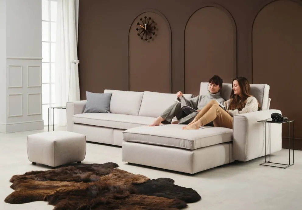 sensoo Hocker CLOUDY1 off-white