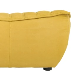 Calia Italia Hocker Fox Trot senfgelb Clearance