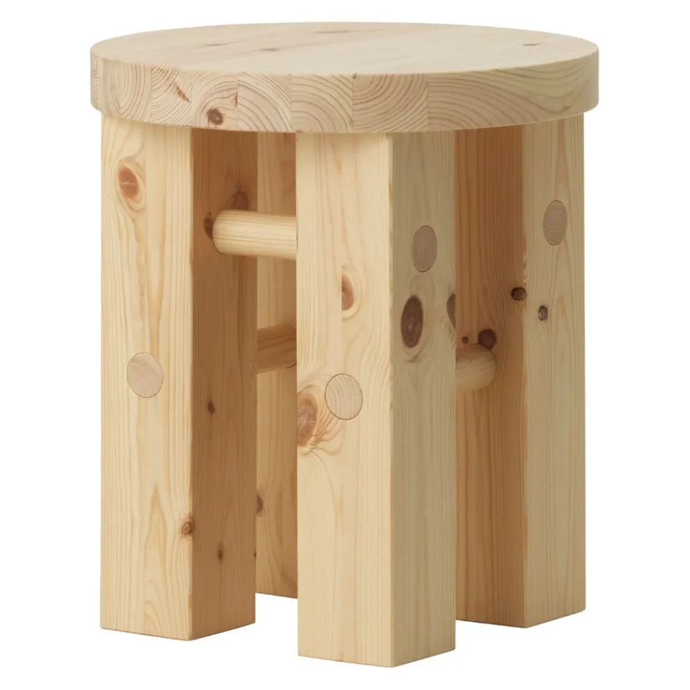 Normann Copenhagen Hocker Fyr kieferfarbig