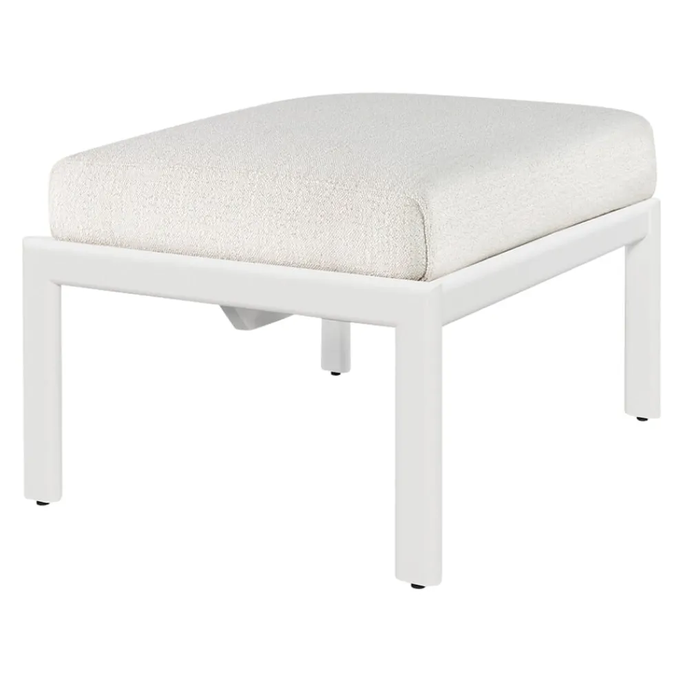 Ethnicraft Hocker Jack off-white, weiss Discount