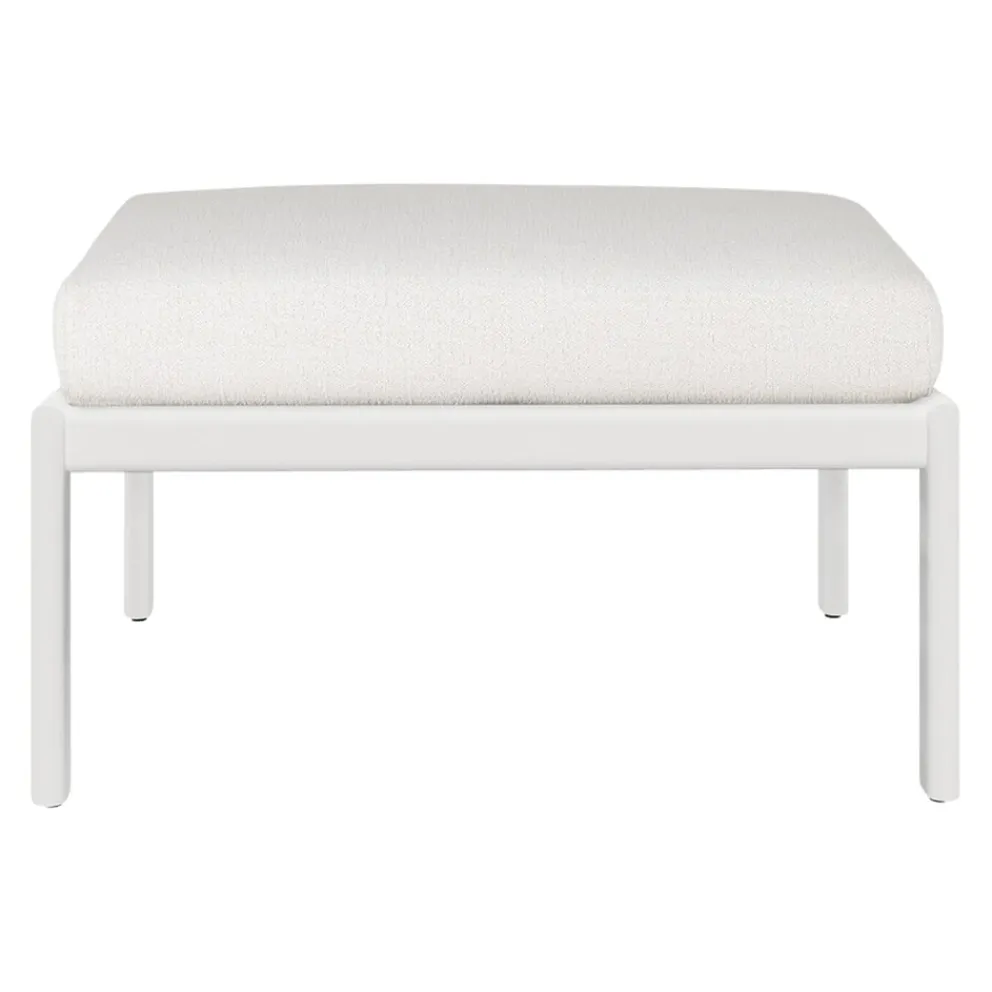 Ethnicraft Hocker Jack off-white, weiss Discount