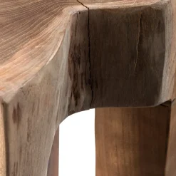 Hocker Java teakfarbig Clearance