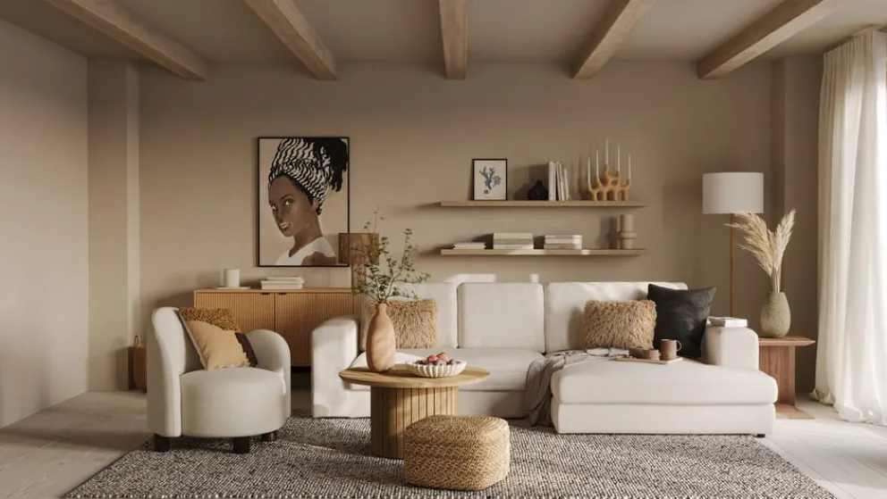 edy&liv Hocker Juna hellbraun New