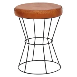 MID.YOU Hocker Leder braun Hot