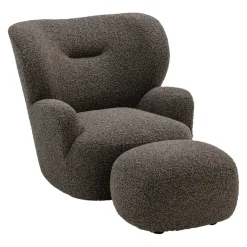 Gervasoni Hocker Loll grau Outlet