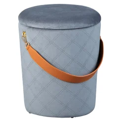 MID.YOU Hocker Nevis-506 pastellblau Hot