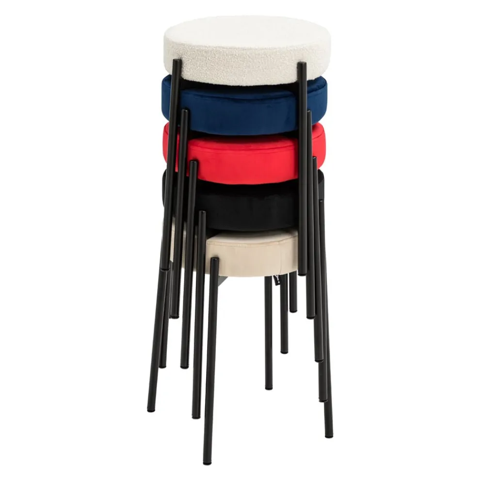 BYYU Hocker Nica weiss Sale