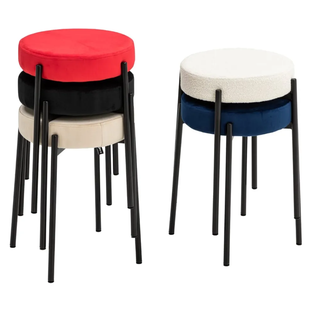 BYYU Hocker Nica weiss Sale