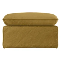 HKliving Hocker Nomad ockergelb New