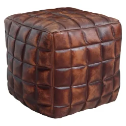 MID.YOU Hocker Ottomane braun