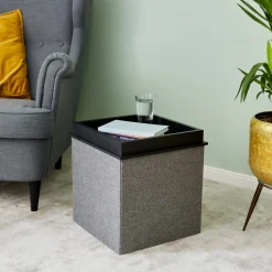 StoreIt Hocker Premium grau Clearance