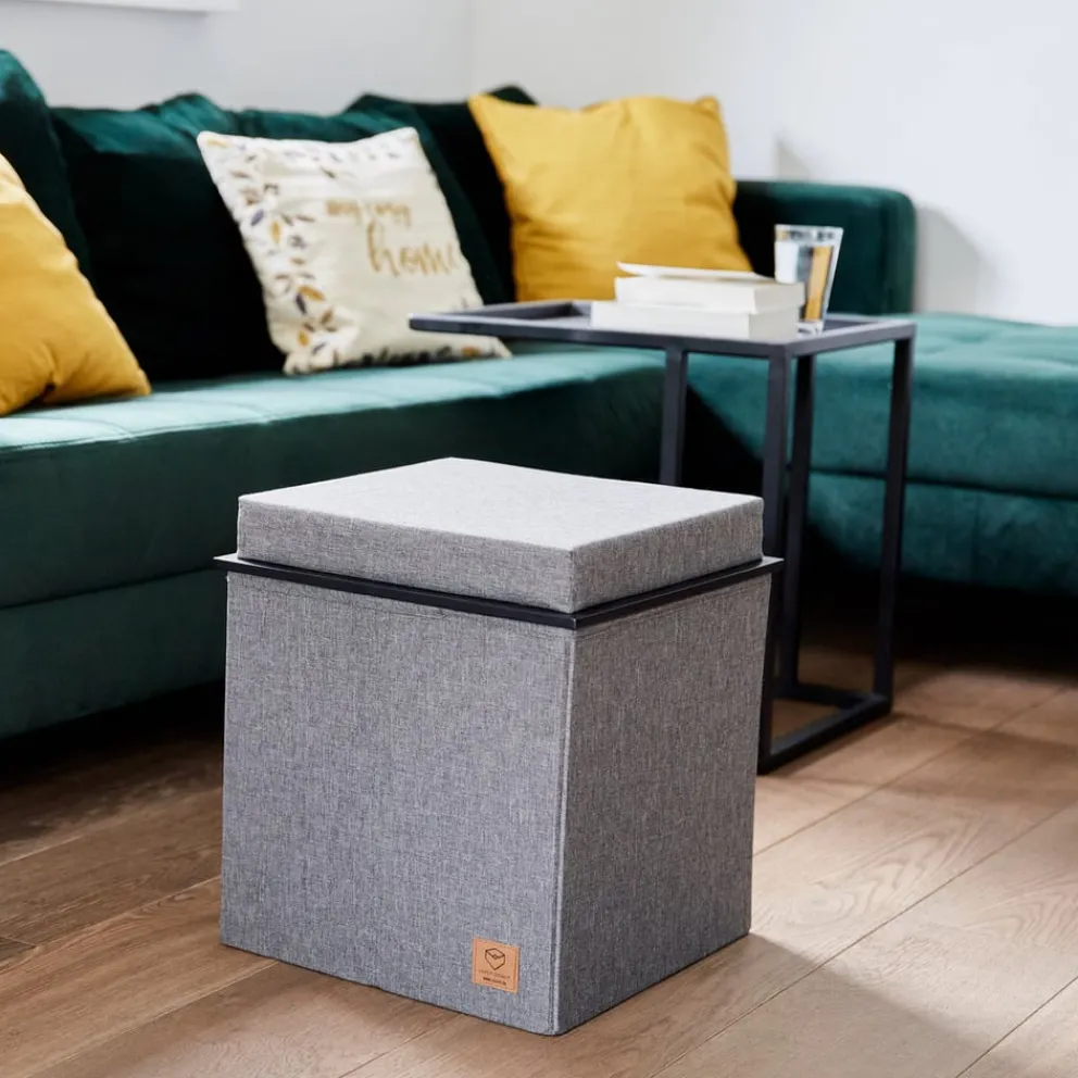 StoreIt Hocker Premium grau Clearance