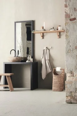 Muubs Hocker Tera teakfarbig New