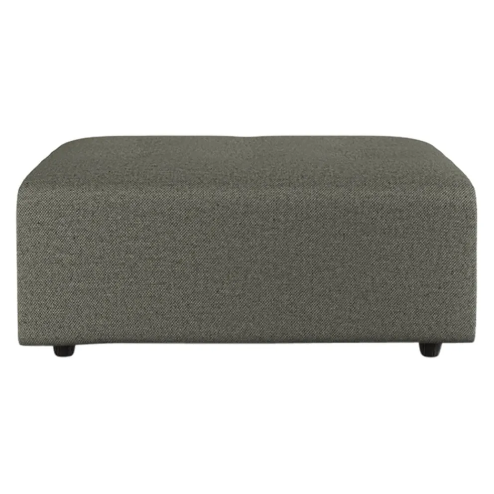 HKliving Hocker Vint grüngrau New