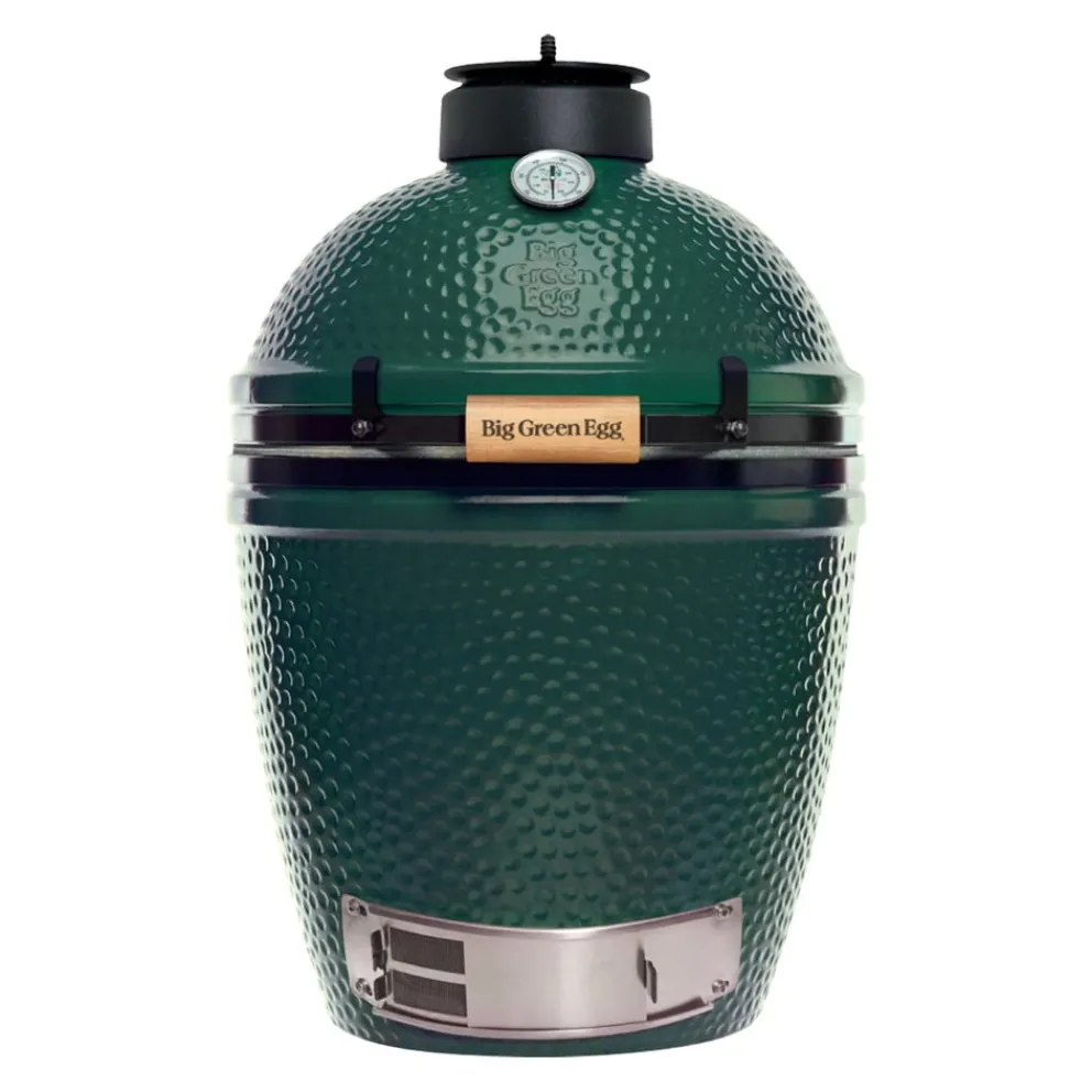 Big Green Egg Holzkohlegrill Medium BBQ dunkelgrün Clearance