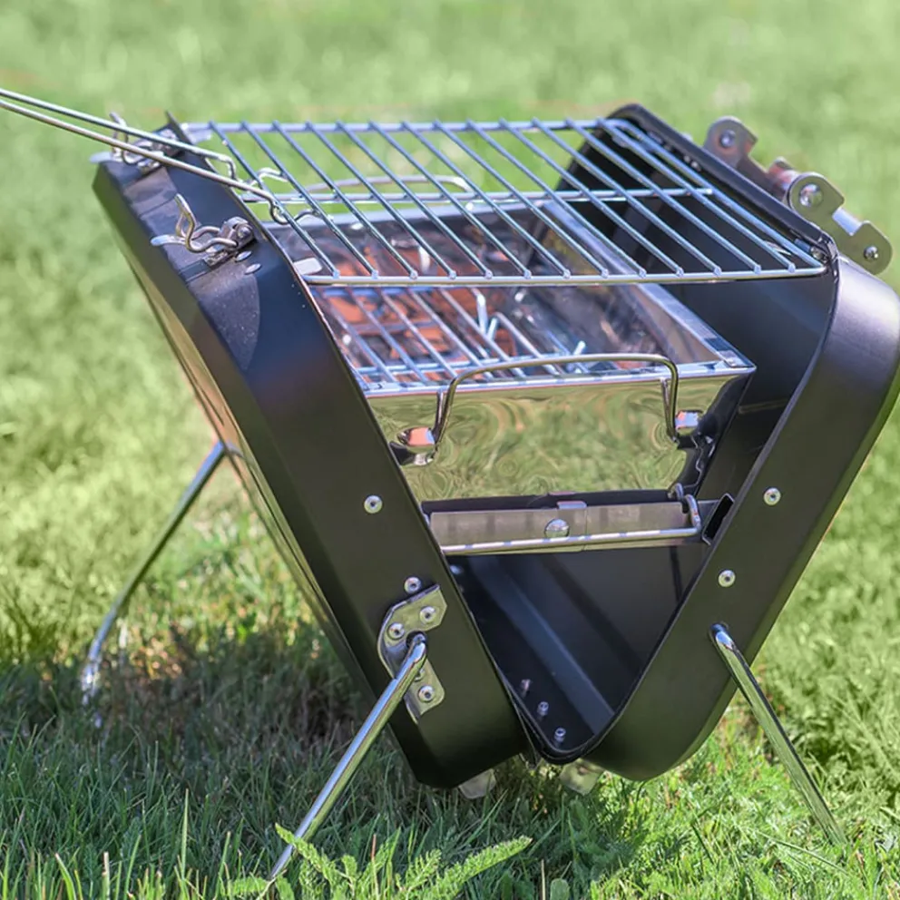 BBQ Dragon Holzkohlegrill Openair schwarz Sale