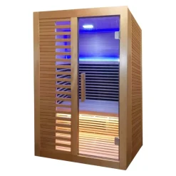 Sonnenkönig Infrarotsauna Cleveland hellbraun Discount