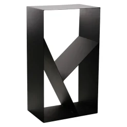 Nouvel Kaminholzregal Avantgarde-Stahl schwarz
