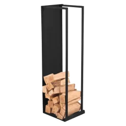 Nouvel Kaminholzregal Nero schwarz Sale