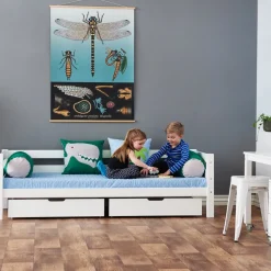 Hoppekids Kinderbett HS-Luxury weiss Online