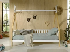 MID.YOU Kinderbett Tipi weiss Sale